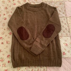 🖤SOLD🖤 Brown elbow patch sweater size XXXL